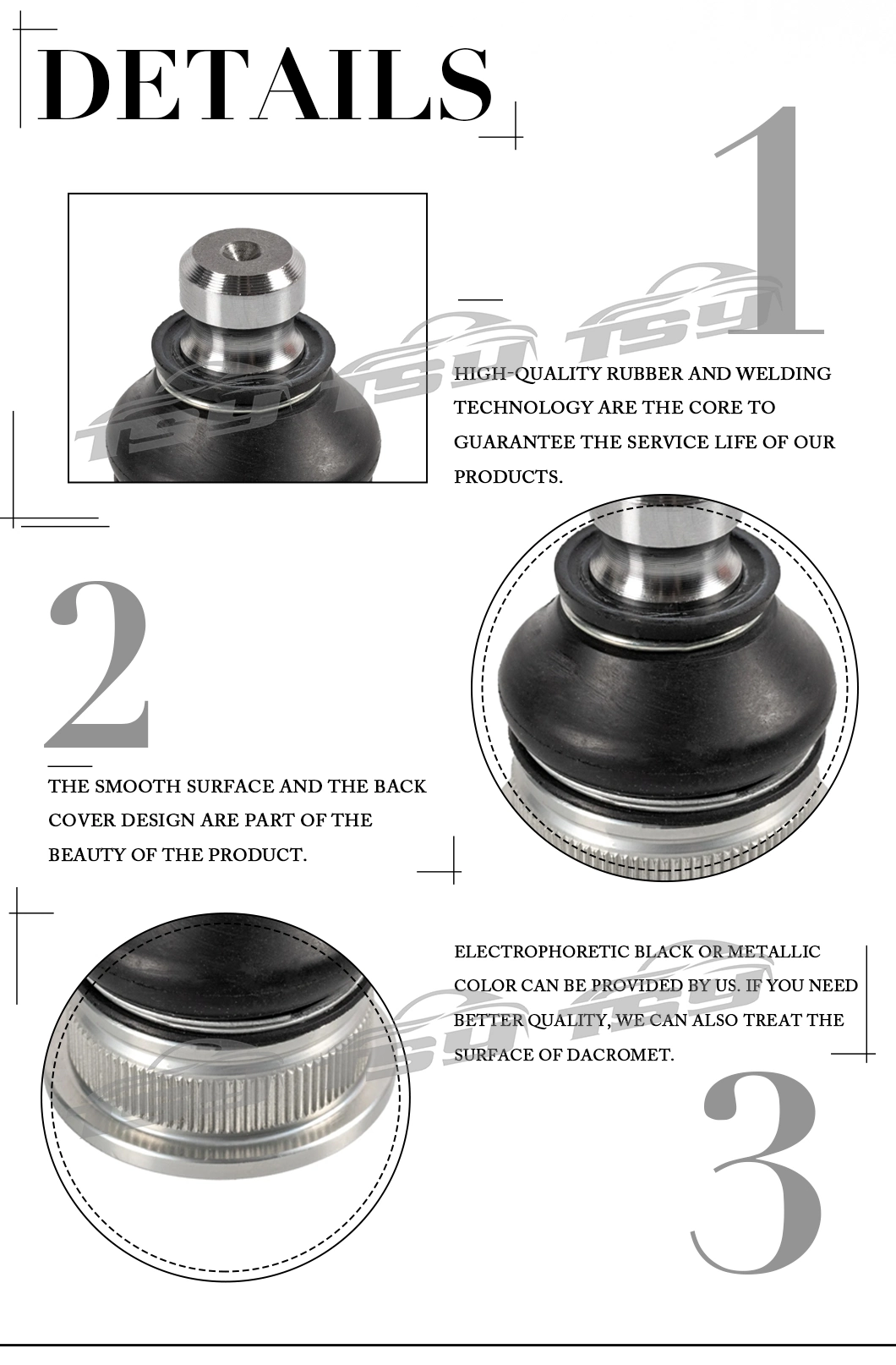 Wholesale OE 401604793r Lower Control Arm Ball Joint for Nissan