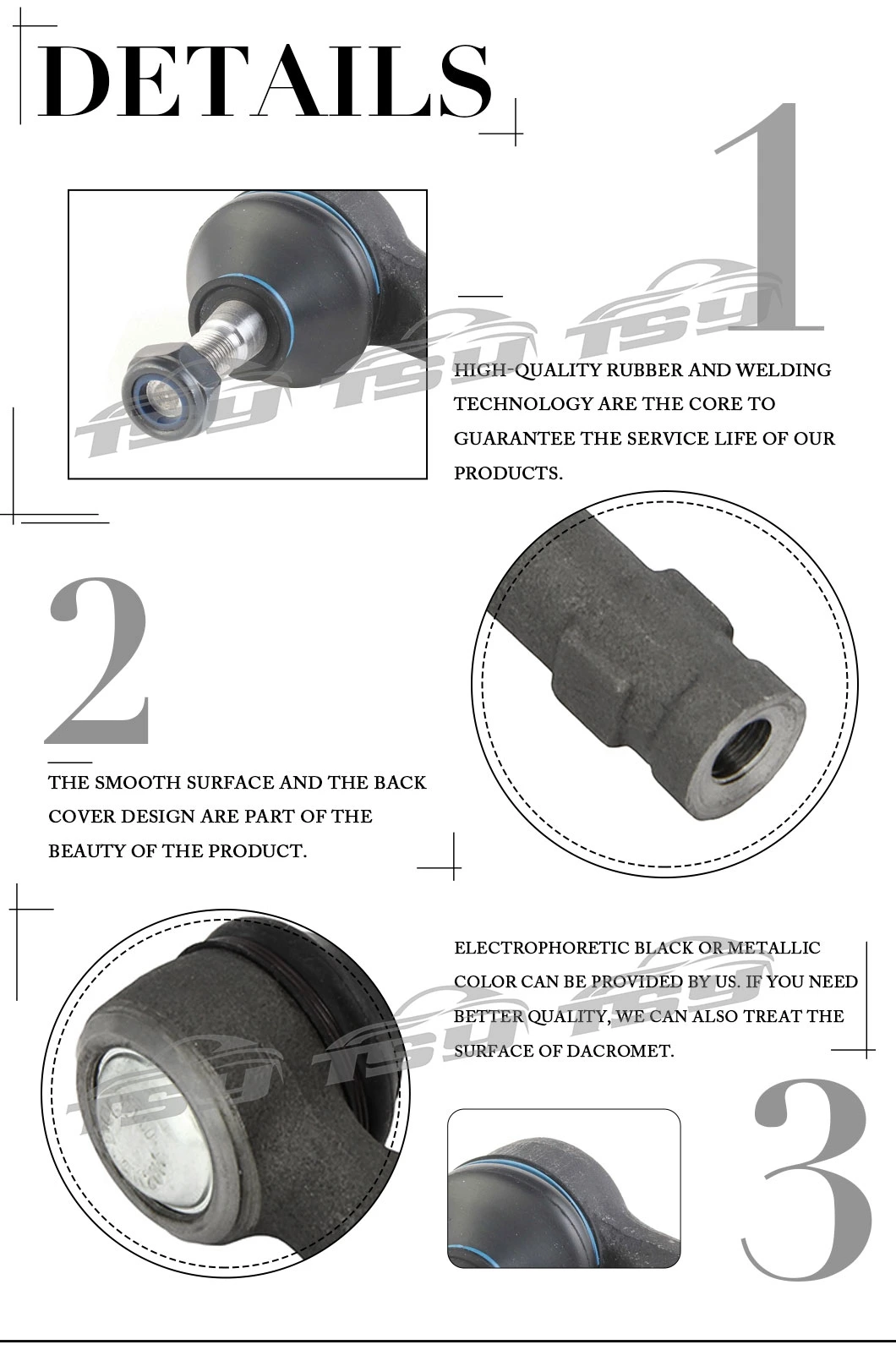 High Quality Car Parts OE 0324066 Tie Rod End for Ford