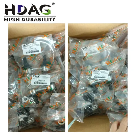 Hdag Автомобильный передний левый и правый шаровой шарнир, конец стойки для Renault Koleos Nissan Qashqai/X-Trail OEM 82934614, 82 93 4614